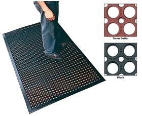 Anti Fatigue Open Drain Safety Mat